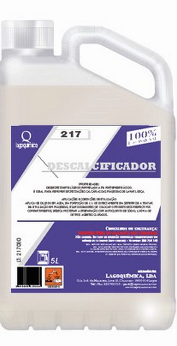 LQ-217 Descalcificador de m�quina de loi�a 5 LT 