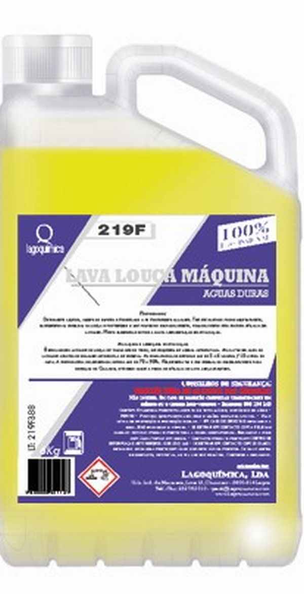 LQ-219 F Lava Lou�a M�quina �guas Duras 12 KG