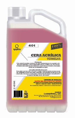 LQ-401 OPTIRED Cera Acr�lica Vermelha 1 Lt