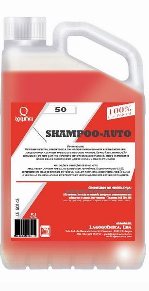 LQ-50  Shampoo Auto Vermelho 5 kg