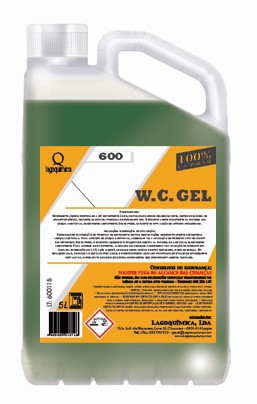 LQ-600 WC GEL Desincrustante �cido  1 Lt