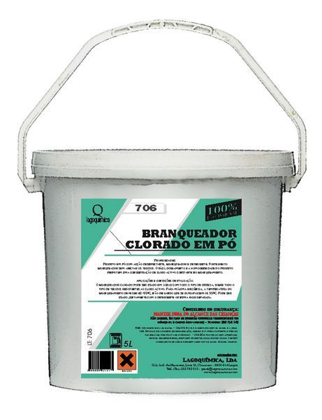LQ-706 DET-CL Branqueador Clorado em P� 5 kg
