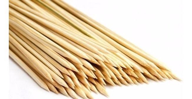 Palito Espeto de Bambu Natural 2 P Para Espetadas 150x2,5mm.200 Un