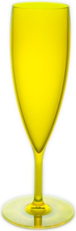 C�lice Flute 16 Espumante Amarelo conjunto de 58 Unidades 