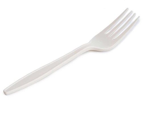 Garfo BIO - Amido de Milho 12,50 cm- Manga 50 unidades