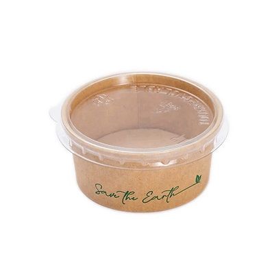 Molheira em Cart�o Kraft 60 ml + Tampa rPe Pack 50 Unidades 