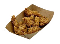 Barqueta de Cartolina Kraft 400 ml. 105 x 75 x 43 mm. 100 Unidades 