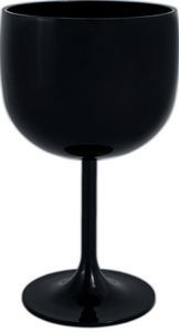 Copo C�lice Preto Gin 57 CL  Branco conjunto de 18 Unidades 