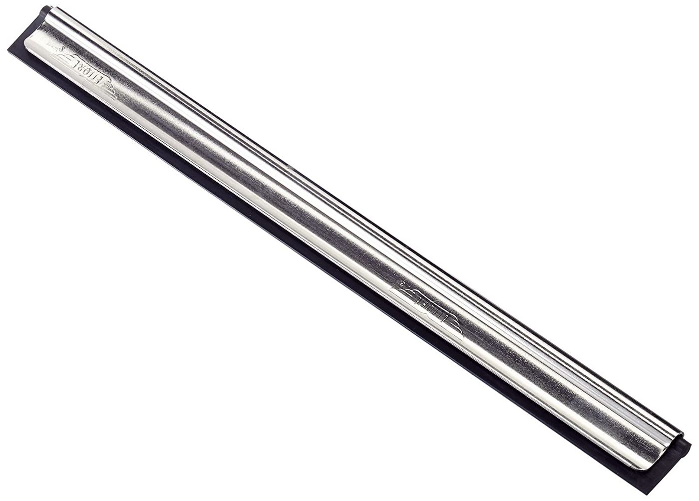 Guia Inox Limpa Vidros com Borracha 25 Cm