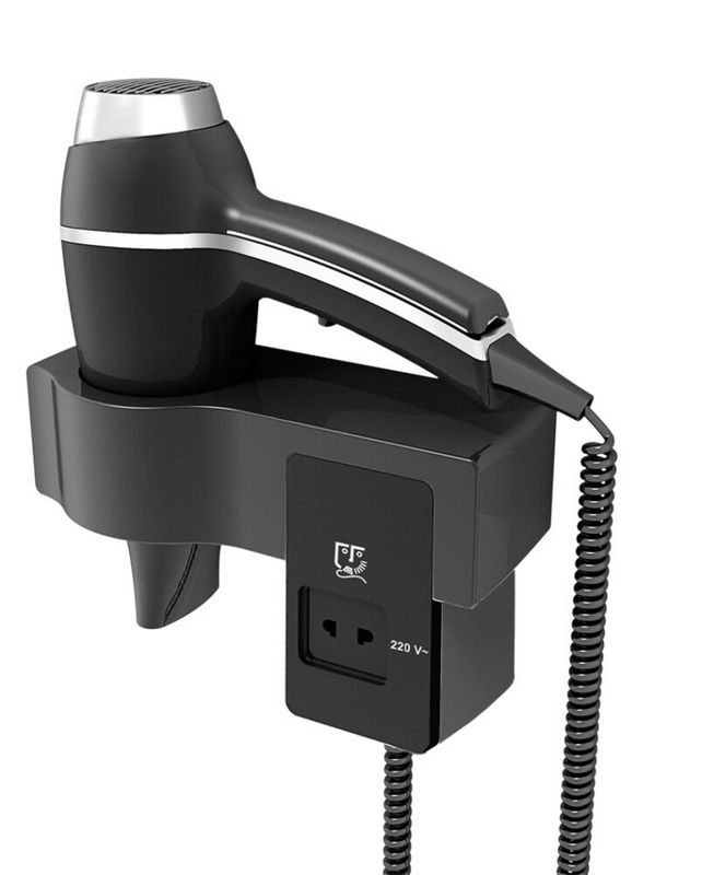 Secador de Cabelo 1875 W ALTEO Preto + Base