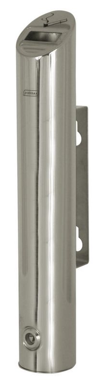 Cinzeiro Tubular de Mural a�o inox 1,8 Lt