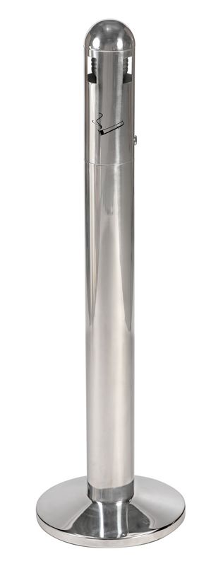 Cinzeiro a�o inox Tubular 3 Lt