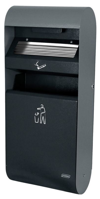 Cinzeiro Mural 3 Lt + Papeleira Integrada