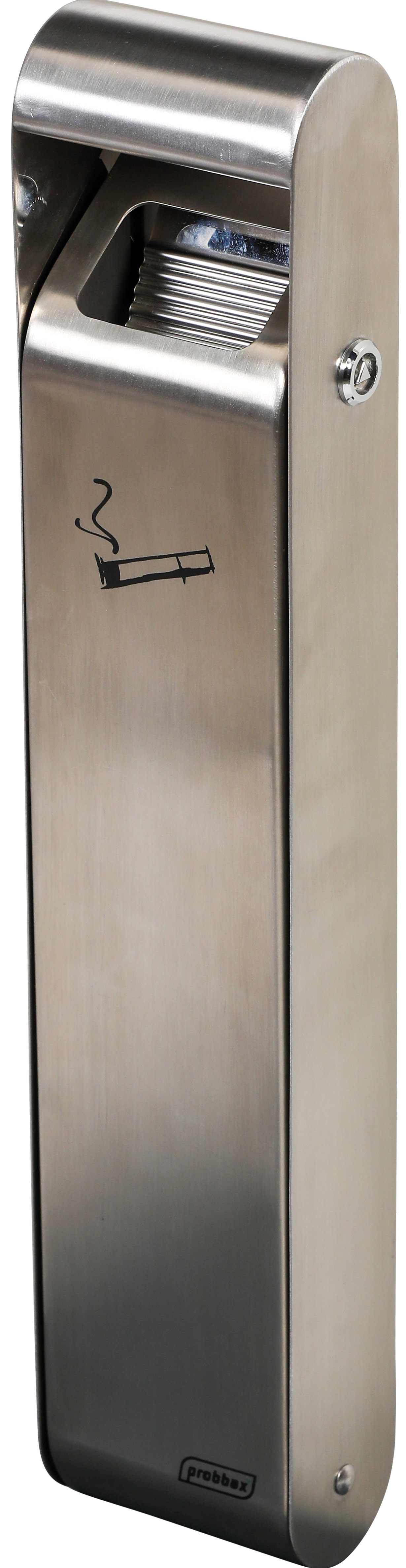 Cinzeiro Mural Inox 3 Lt