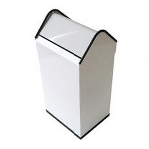 Papeleira Rectangular Pintada Basculante 40L