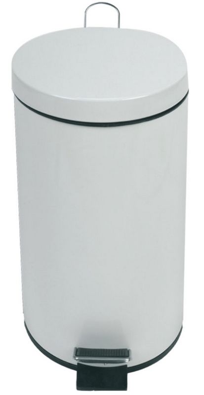 Papeleira branca com Pedal 20 Lt