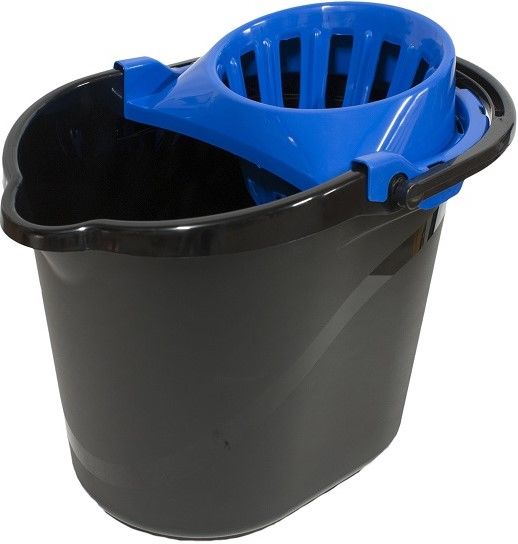 Balde 15lt c/espremedor Preto  (  8431250512333  )