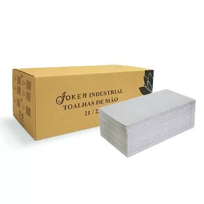 Toalhas de M�o Natural Gofrado Reciclado 1F - 20 X 21 Cm 