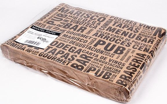 Toalhete Papel  Eco Nature 40Gr 30x40 Cm Deco Gourmet 500 Unidades