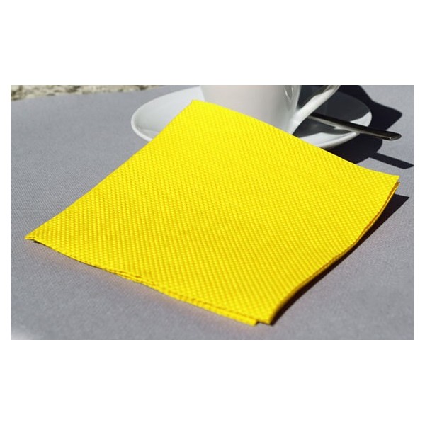 Guardanapos De Papel Ponta-Ponta 20X20 Amarelo 24X100 =2400 Fls