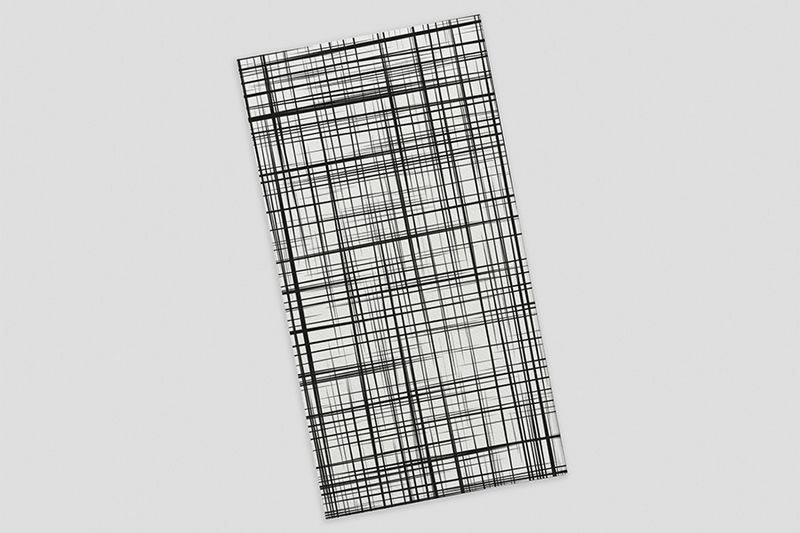 Guardanapo P/P 1/6 -30 X 40 Deco. Urban Preto 12X100 =1200 uds 