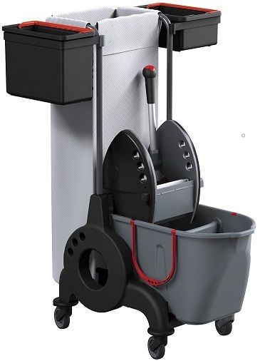 Carrinho de lavagem GIOTTO TOP BIN2 15 + 10 L