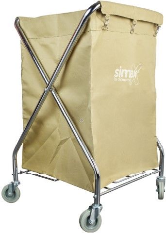 Carro de Lavandaria Linha  em X 270 LT 985 x 620 x 625 m Cor C�qui