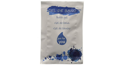 Saqueta gel de duche  10 ml caixa 200 unidades 