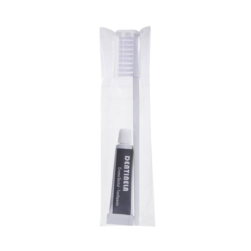 Kit Dental Cole��o Cristal -1 Escova + Pasta dent�frica de 6 Gr. 250 Unidades