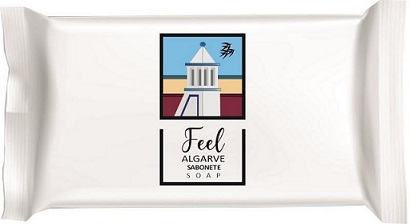 Sabonete Vegetal Flowpack 10 Gramas Feel Algarve