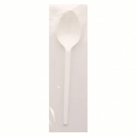Colher Sopa Pl�stica Embalada Individual  Pack 100 Unidades 