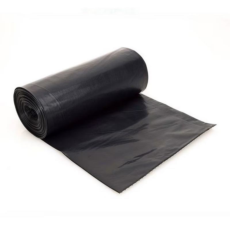 Saco do Lixo Preto 1150 X Fole 120 X 1300 X  0.030-AD 240 Lt Rolo 10 Unidades