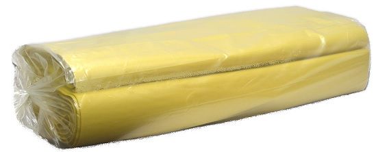 Saco pl�stico de lixo Medida: 125 X 1300 Amarelo Embalagem: 10Kg.