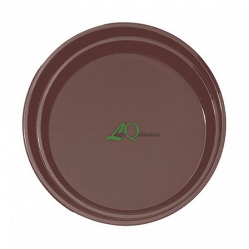 Bandejas anti deslizantes de cor castanha - 35,5 Cm 