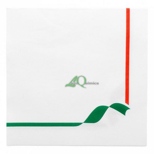 GUARDANAPOS ECOLABEL DOUBLE POINT - TRATTORIA 18 G/M2 40x40 CM BRANCO TISSUE