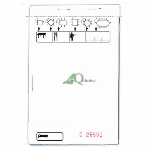 BLOCOS PEDIDOS STANDARD TRIPICADO 50x3 FOLHAS 10x15 CM BRANCO AUTO-COPIATIVO (100 UNIDADE)