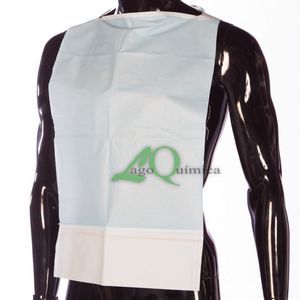 Babete Impermeavel C/ Bolsa Papel + PE 37x60 cm 125 Unidades