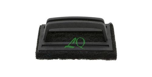 Esfreg�o fibra preta abrasiva c/pega 