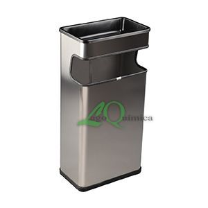  Cinzeiro e Papeleira INOX Rectangular 40L