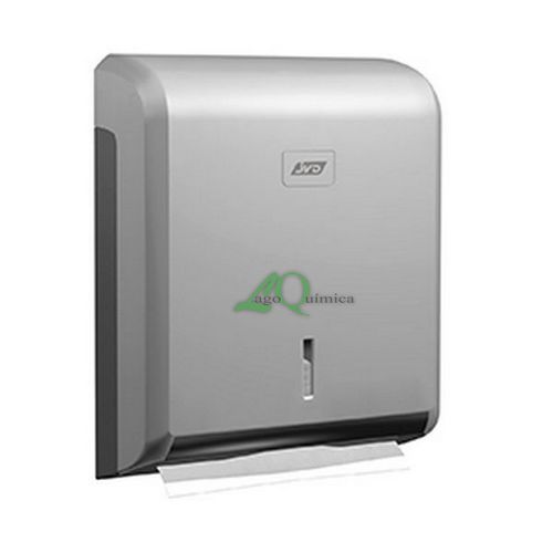 Toalheiro Dispensador Pl�stico ABS Prata Cinzento CLEANLINE