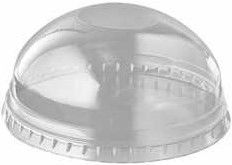 Tampa PLA C�pula sem orif�cio compost�vel para copo 9,12,16,20oz Pack 50 Unidade