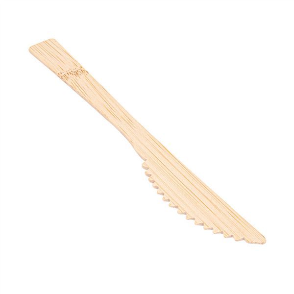 Faca de bamb� 17 Cm Embalagem 50 Unidades 