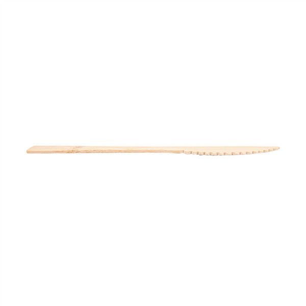 Faca de bamb� 17 Cm Embalagem 50 Unidades 