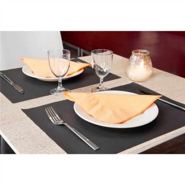 TOALHETES DE MESA 48 G/M2 31x43 CM PRETO CELULOSE 500 UNIDADES