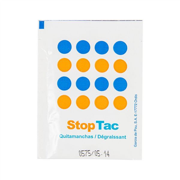TOALHITAS TIRA-N�DOAS STOPTAC' 6x8 CM BRANCO CELULOSE (500 UNIDADE)