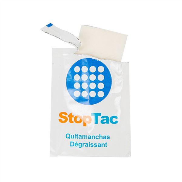 TOALHITAS TIRA-N�DOAS STOPTAC' 6x8 CM BRANCO CELULOSE (500 UNIDADE)
