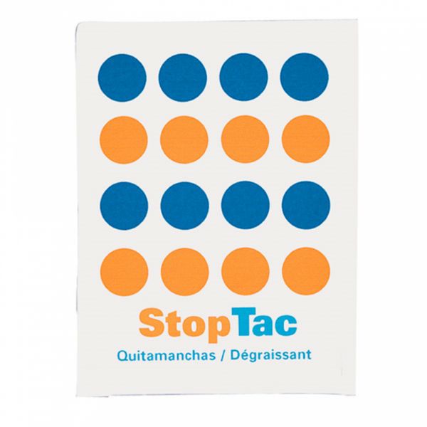 TOALHITAS TIRA-N�DOAS STOPTAC' 6x8 CM BRANCO CELULOSE (500 UNIDADE)