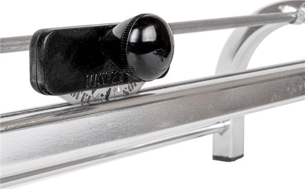 DISPENSER DE PEL�CULA ADERENTE DE PAREDE 45 CM  PRATEADO INOX (1 UNID.) 