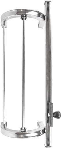 DISPENSER DE PEL�CULA ADERENTE DE PAREDE 45 CM  PRATEADO INOX (1 UNID.) 