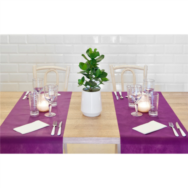 Toalhete (TNT) Em Rolo Pr� Cortado 120 CM 40 Servi�os 0,40X48 MT VIOLETA